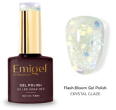 Special gel Polish-Flash Bloom Gel Polish-001- Crystal Glaze